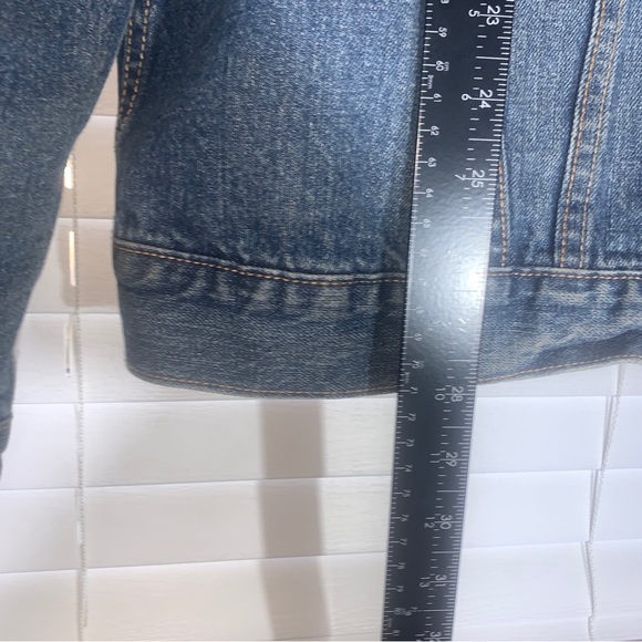 Vintage Flannel Lined Levi’s Jean Jacket Size XL - Picture 4 of 10